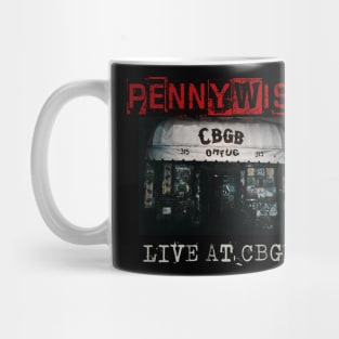 pennywise live at cbgb Mug